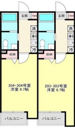 WALEAの物件間取画像
